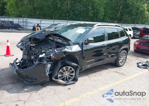 2019 Jeep Cherokee Latitude Plus 4X4 z USA, uszkodzony, nr VIN 1C4PJMLB0KD361482